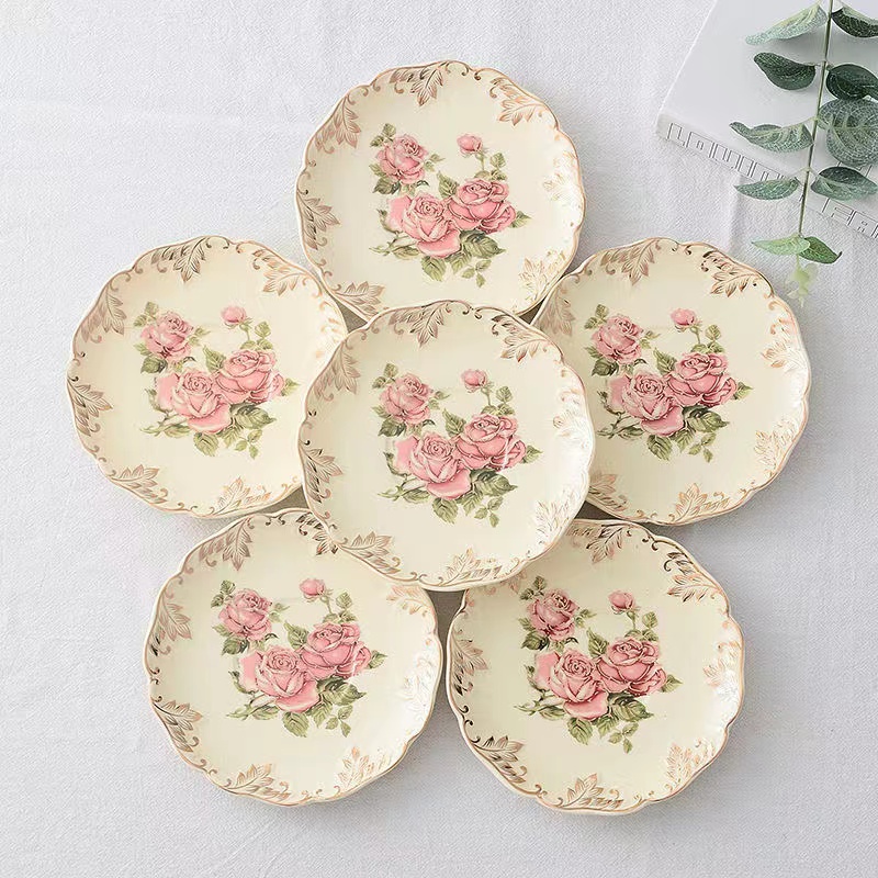 Rose Blume Hand Bemalt Kaffee  – Ceramic Trinket Dish Bewertung und Preis
