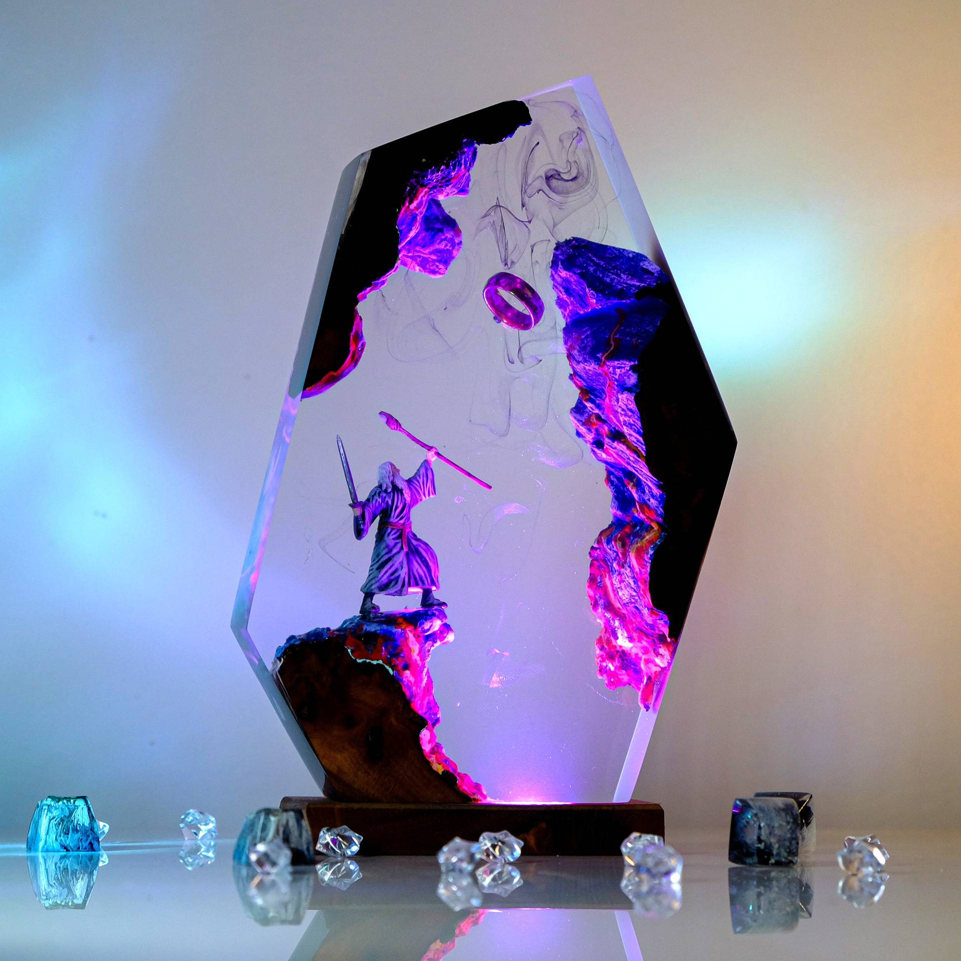 Film-Szenen-Figur Tischlampe a – Home Decor Unique Bewertung und Preis