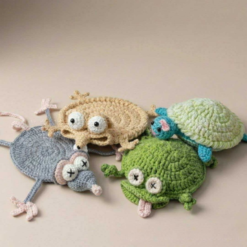 Kreative Häkel-Eidechsen-Unter – Yarn Home Decor Bewertung und Preis