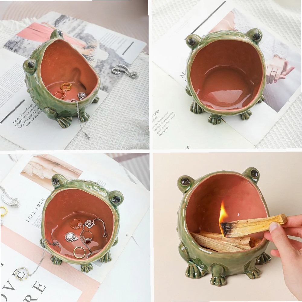 Keramik-Frosch-Schmuckschale m – Ceramic Trinket Dish Bewertung und Preis
