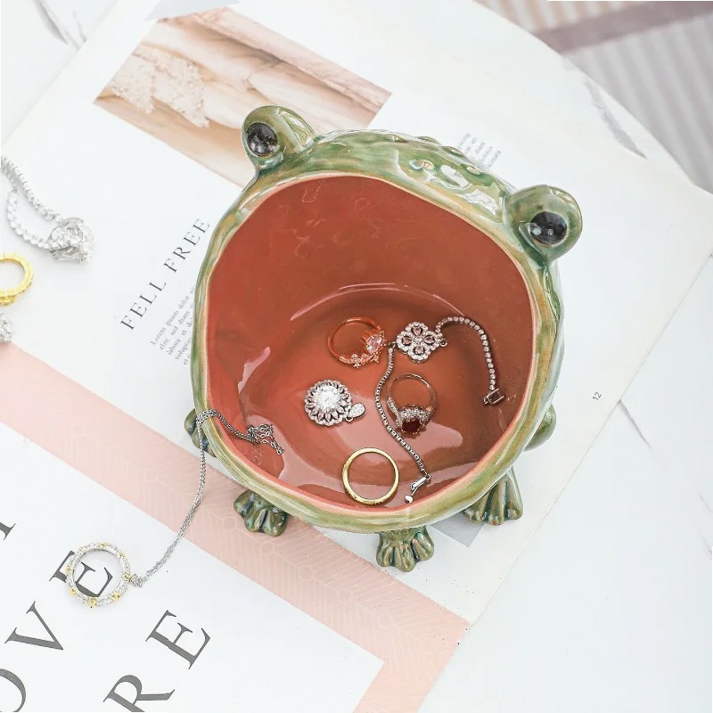 Keramik-Frosch-Schmuckschale m – Ceramic Trinket Dish Bewertung und Preis