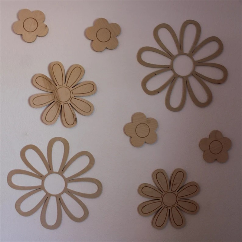 Holz Gänseblümchen Wand Blumen – Home Decor Daisy Bewertung und Preis