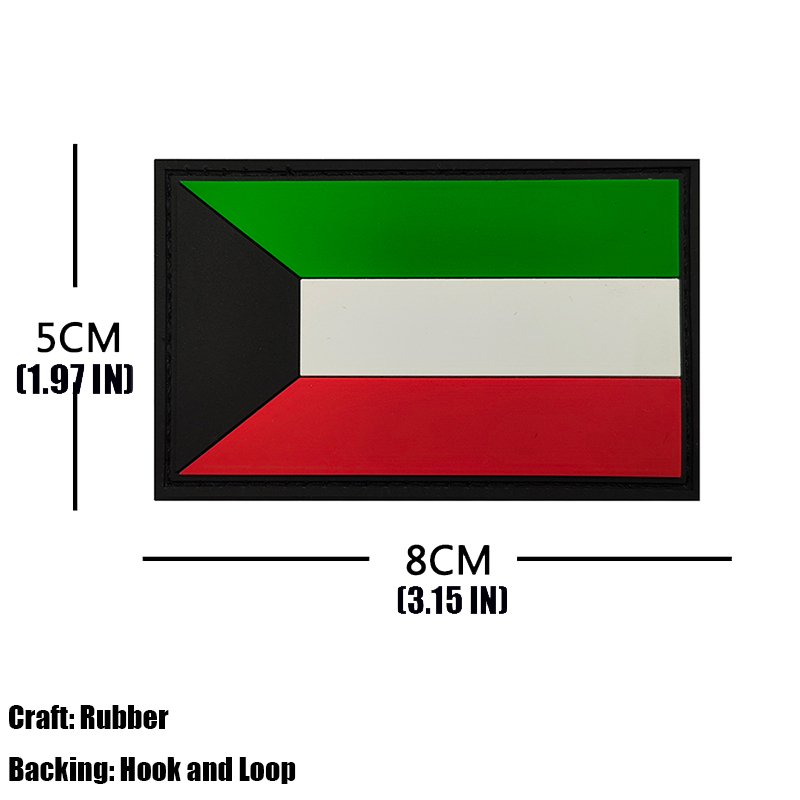 Nationalflagge Gummipatch Kuwa – Home Decor Uae Bewertung und Preis