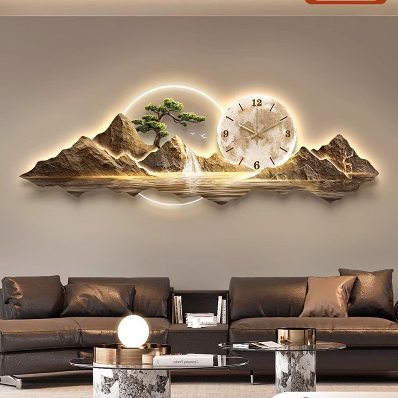 Wohnzimmer-Wanduhren Kunst-Wan – Wall Clock Silent Bewertung und Preis