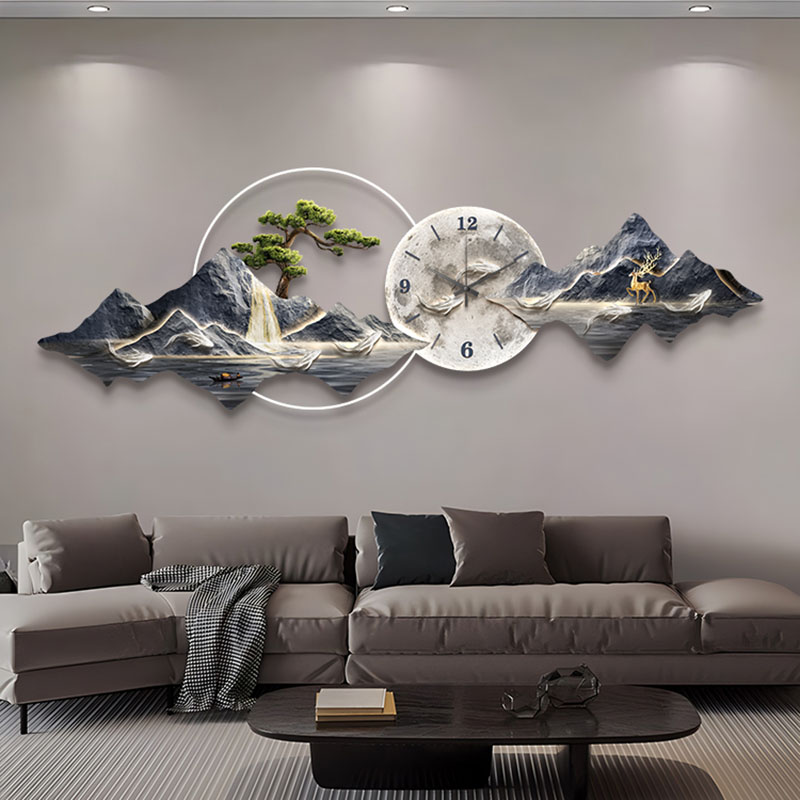 Wohnzimmer-Wanduhren Kunst-Wan – Wall Clock Silent Bewertung und Preis