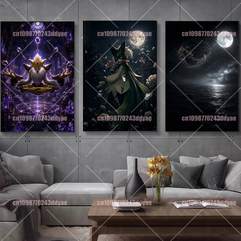 Anime Pokemon Charakter Leinwa – Canvas Painting Bewertung und Preis