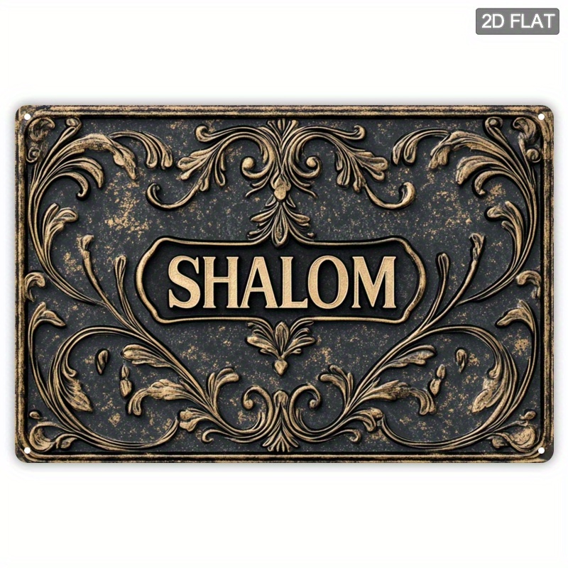 CIFBUY Vintage Shalom Aluminiu – Home Decoration Bewertung und Preis