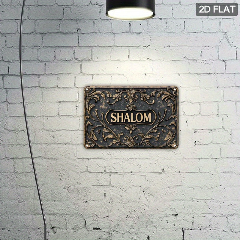 CIFBUY Vintage Shalom Aluminiu – Home Decoration Bewertung und Preis