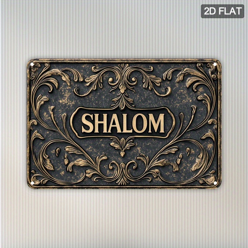 CIFBUY Vintage Shalom Aluminiu – Home Decoration Bewertung und Preis