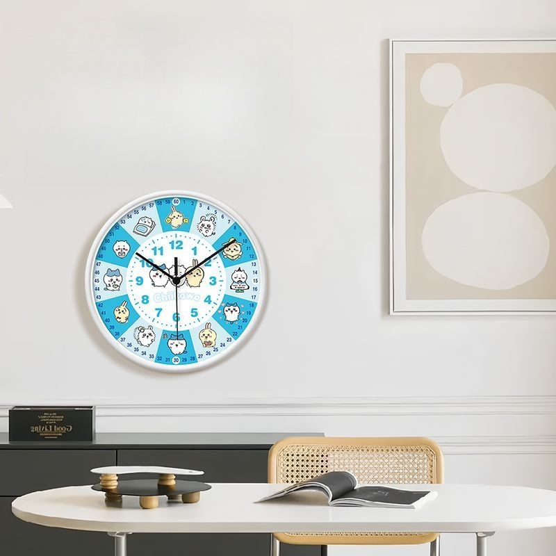 Anime Chiikawa Lern-Wanduhr Ca – Wall Clock Silent Bewertung und Preis