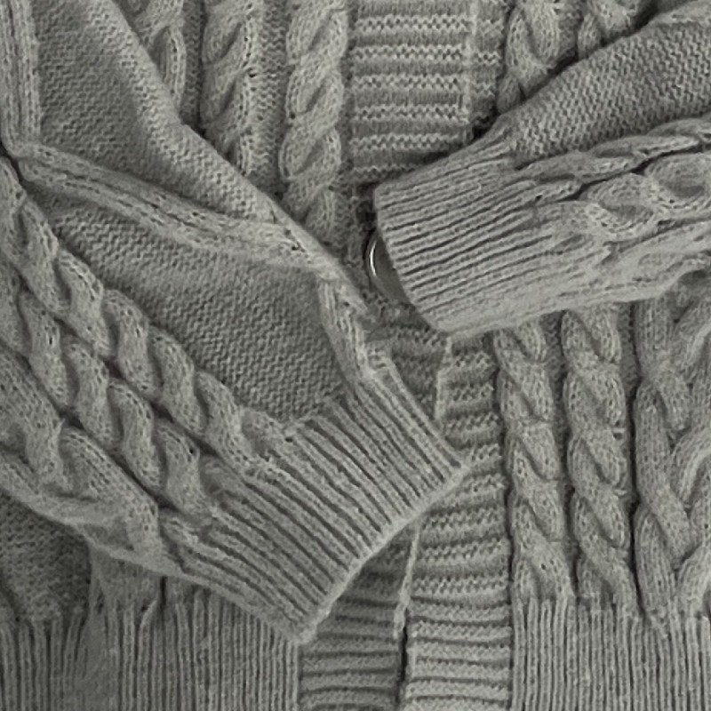 TTPD Graue Strickjacke für Dam – Yarn Home Decor Bewertung und Preis