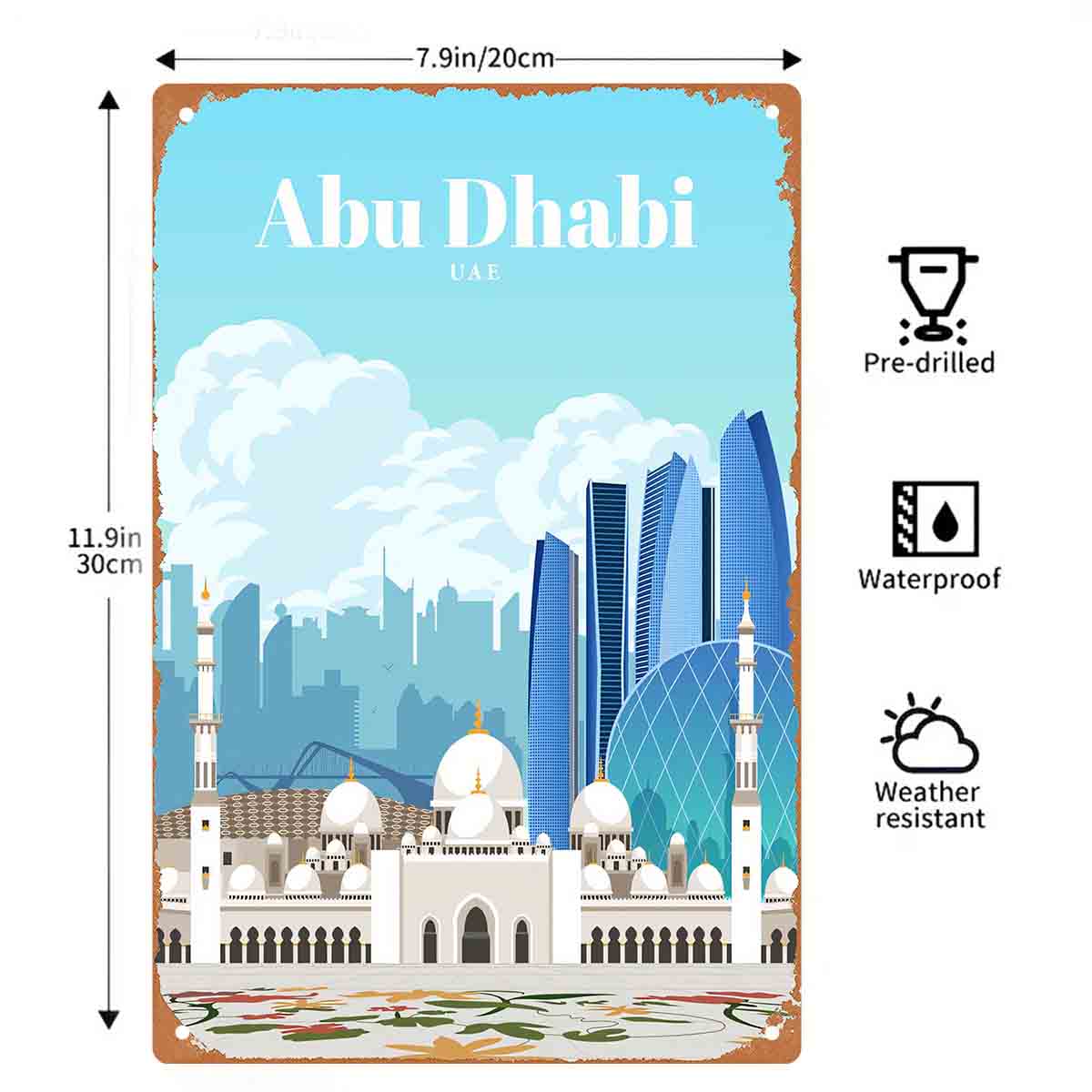 2D FLAT 1 Stück Abu Dhabi UAE  – Home Decor Uae Bewertung und Preis