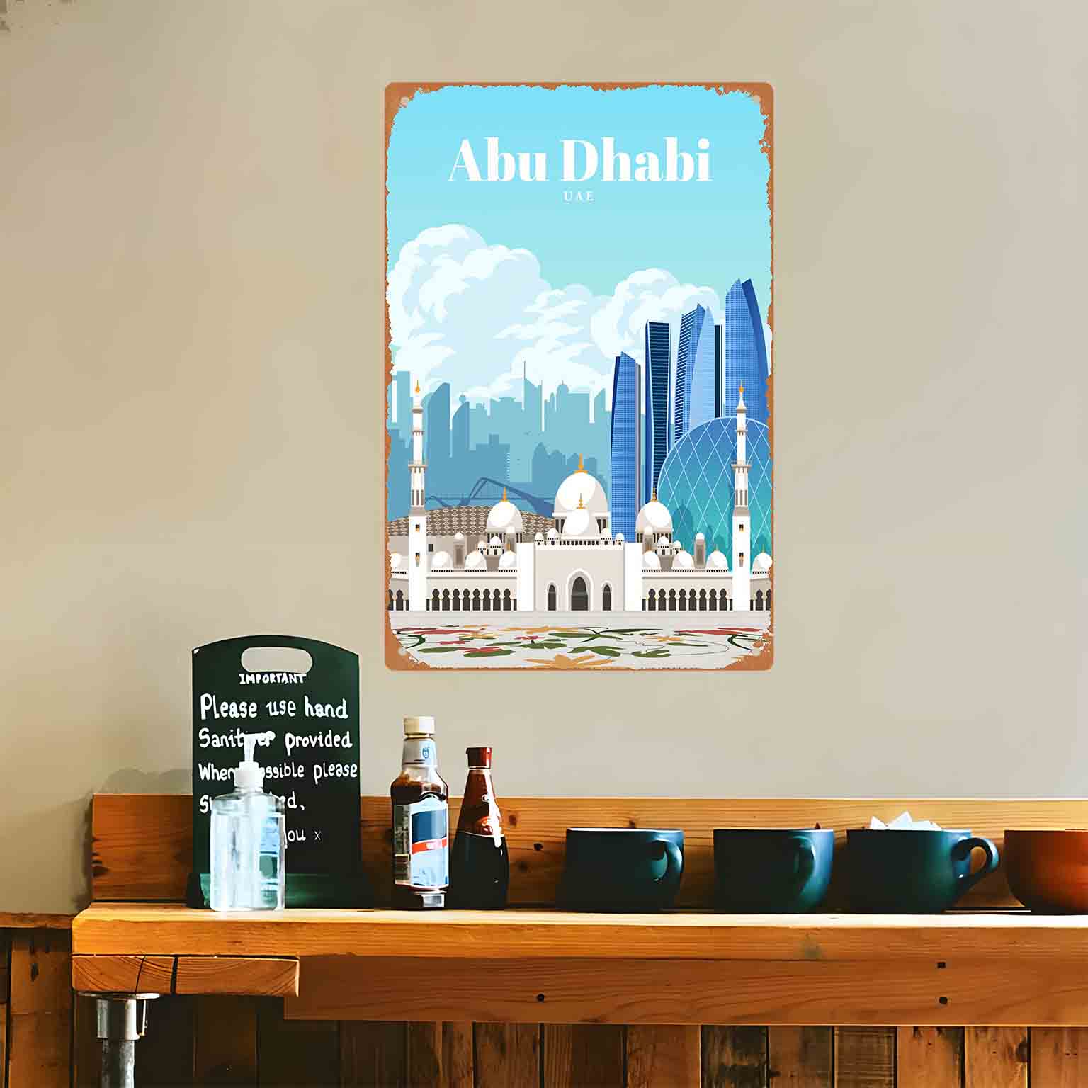 2D FLAT 1 Stück Abu Dhabi UAE  – Home Decor Uae Bewertung und Preis